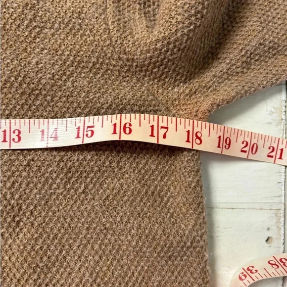 Madewell Cross Front Sweater Size Small Textured Solid Classic Timeless Crewneck - Picture 2 of 9